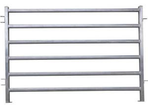China Australia Standard Oval Tube 2100 X1800 Galvanized Cattle / Horse Yard Farm Gate Fence wholesale