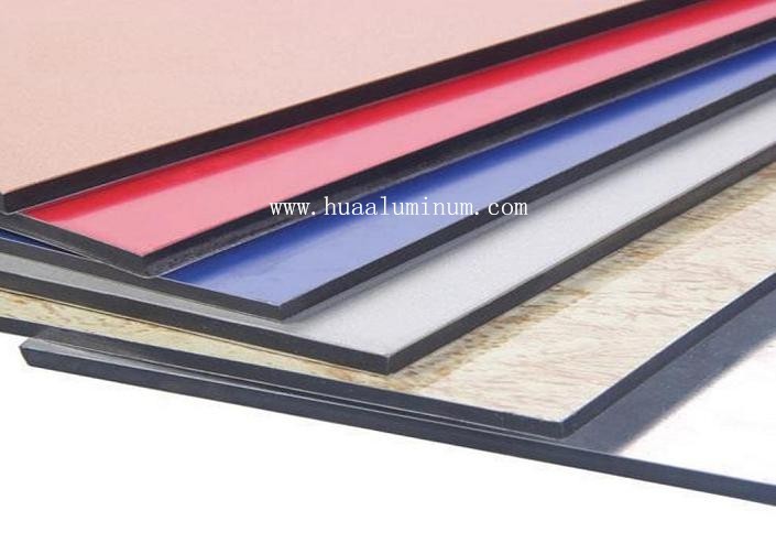 Anti Static Glossy ACP Sheets 11.50m Aluminum Composite Panel Cladding