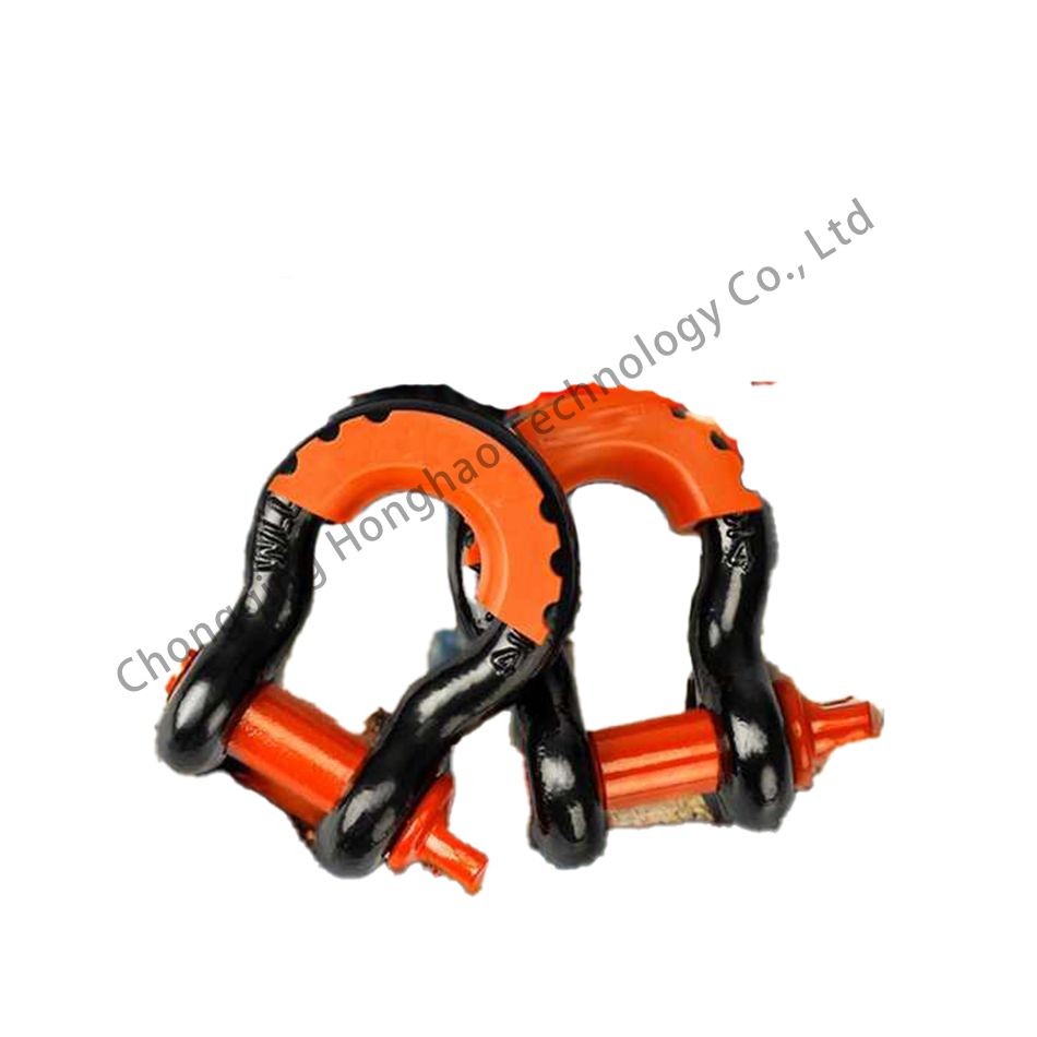 Outdoor Adventure Essential Durable High Strength Bow Shackle with Safety Bolt Pin
