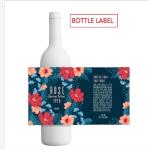 Customizable Glossy Bottle Label Waterproof Beverage Label Printing