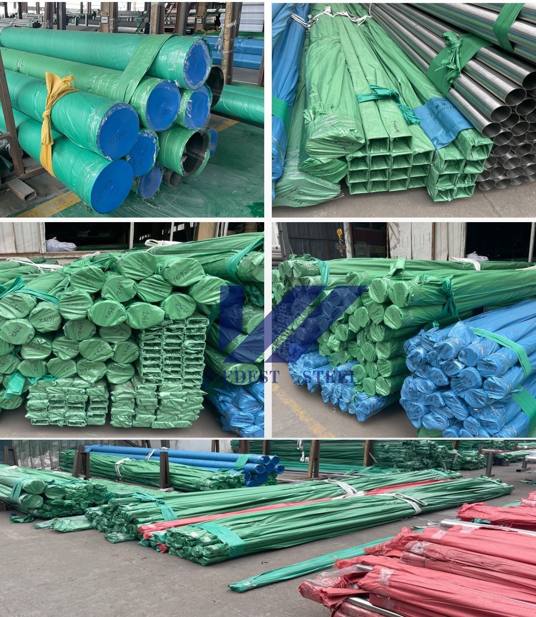 OD 6mm-1800mm Industrial Stainless Steel Welded Pipe For Thin Walled Fluid Transportation