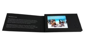 China small size lcd video brochure card, 2.4inch wedding invitation video card wholesale