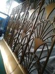 Mirror Copper Stainless Steel Room Dividers For Hotels/Villa/Lobby/Shopping Mall
