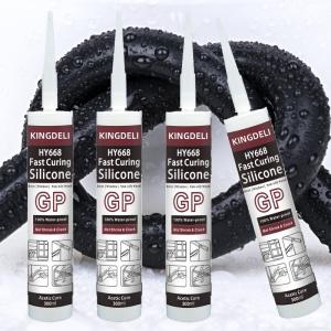 China Multifunctional Acetic Silicone Sealant Tube Water Resistant OEM wholesale