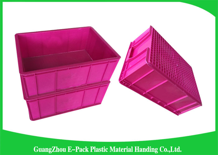 Durable Plastic Stackable Containers Tote Storage System 480*355*170mm
