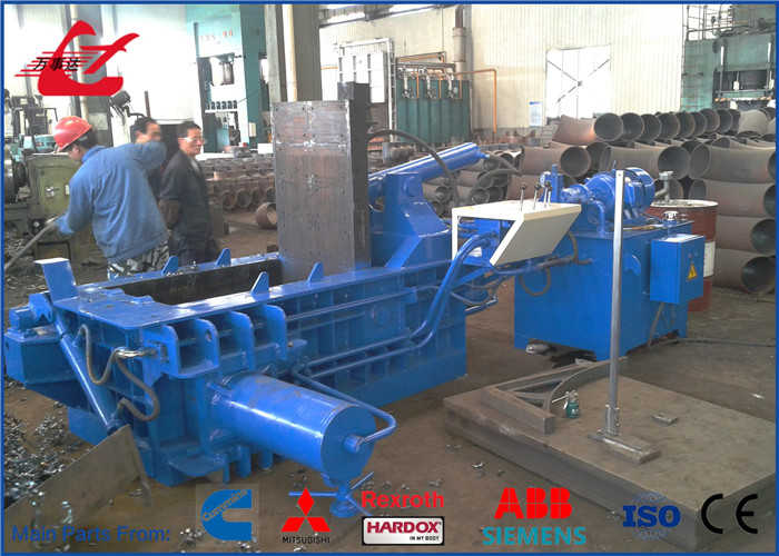 WANSHIDA Metal Scrap Baling Machine For Steel Scrap HMS 1 & 2 Scrap