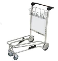 China Strong Structure Airport Push Cart , Smart Cart Airport High Efficiency wholesale
