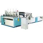 toilet paper rewinding cutting packing machine tissue making machinery