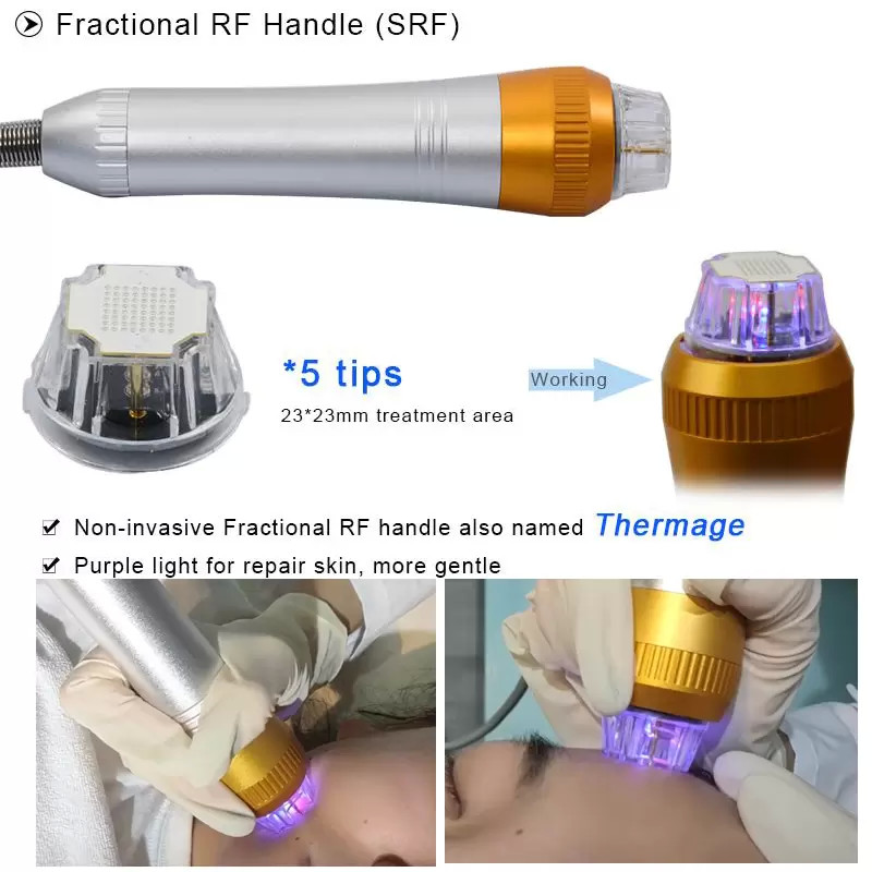Anti Aging Fractional RF Microneedling Machine Radio Frequency 2 In 1 MRF SRF