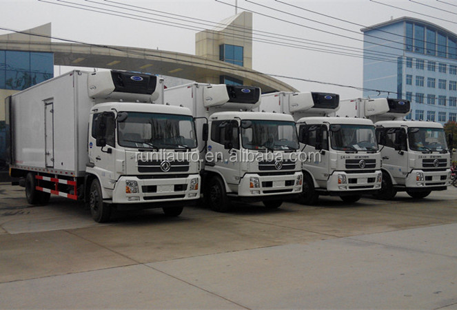 Dongfeng Kingrun 4x2 190hp Reefer Box Truck 25CBM Refrigerated Trucks