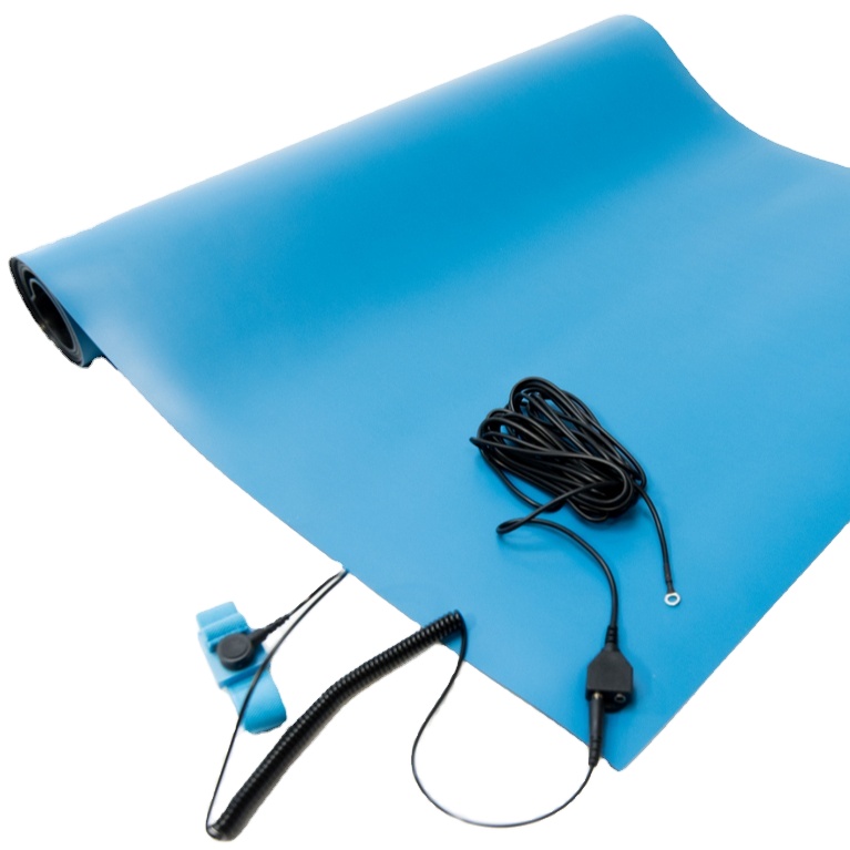 ESD Rubber Table Mat 1.8mm-3mm Thick Anti-Static Surface