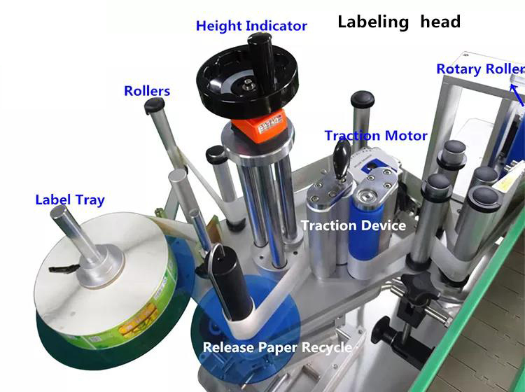 Customizable 50ml Round Perfume Bottle Sticker Labeling Machine for Customer Requirements