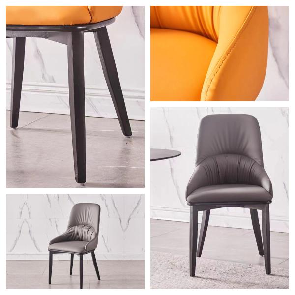 PU Elevate Classic Italian Dining Chairs , Ashwood Italian High Back Dining Chairs