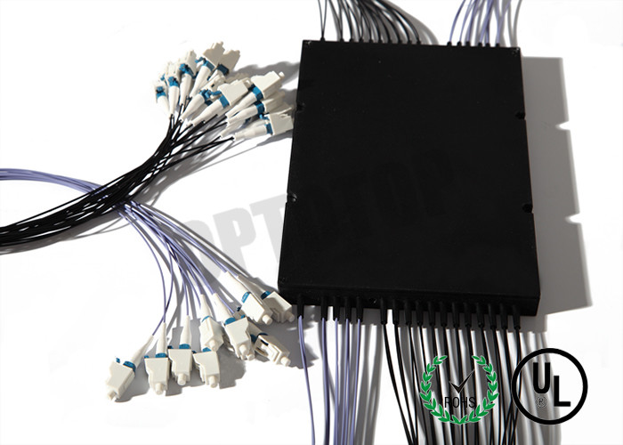 2U Fibre Optic Couplers 850 / 1310nm Duplex LC UPC For Telecom FTTH Equipment