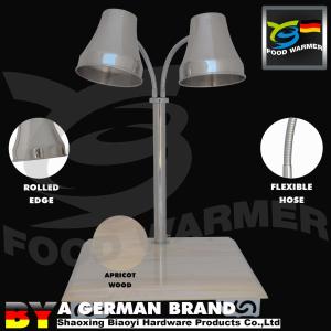 China SUS304 Carving Station Heat Lamp Round , Carvery Heat Lamps Food Contact Safe wholesale
