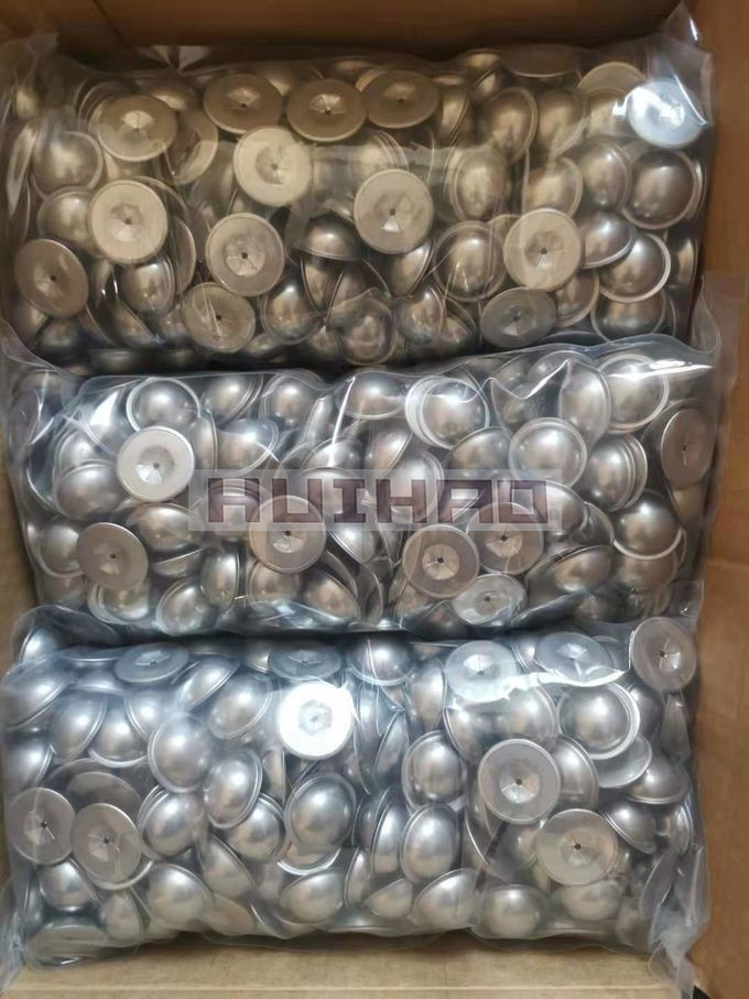 7/8" Dome Capped Washers Stainless Steel Used To Fasten 14Gauge Insulation Pins
