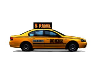 China 4G Wifi Waterproof Taxi Led Screen Display Taxi Top Low Power Consumption wholesale