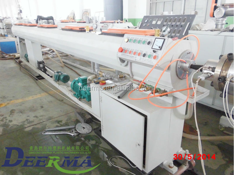 80kw PP Pipe Production Line 220V / 380V / 415V / 440V Plastic Pipe Extrusion Machine