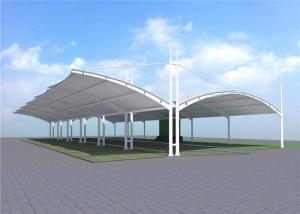 China 1050gram Membrane Tensile Car Parking Shade Weather Resistance wholesale