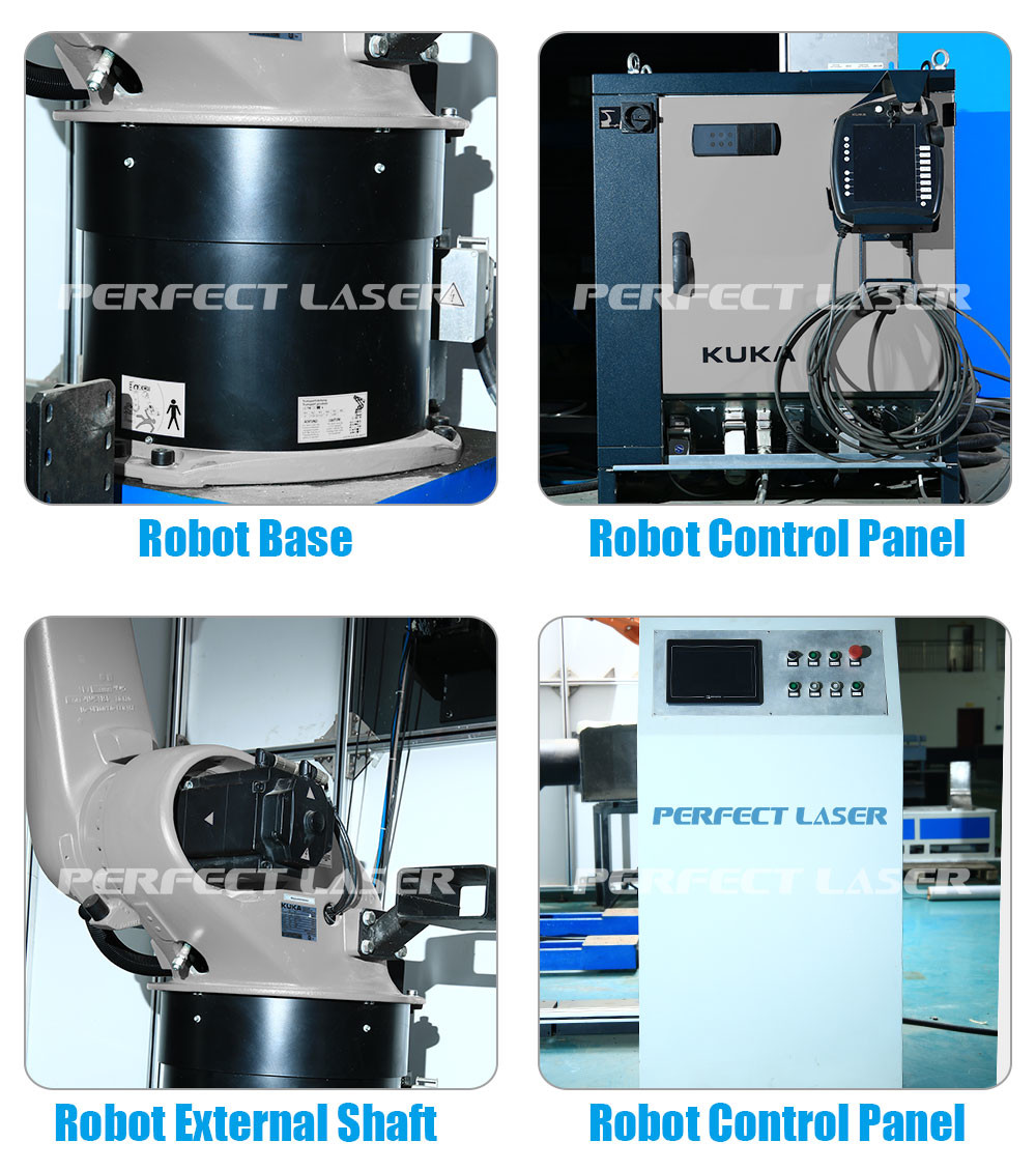 High precision Six axis robotic arm welding machine PE-W6 for Pottery