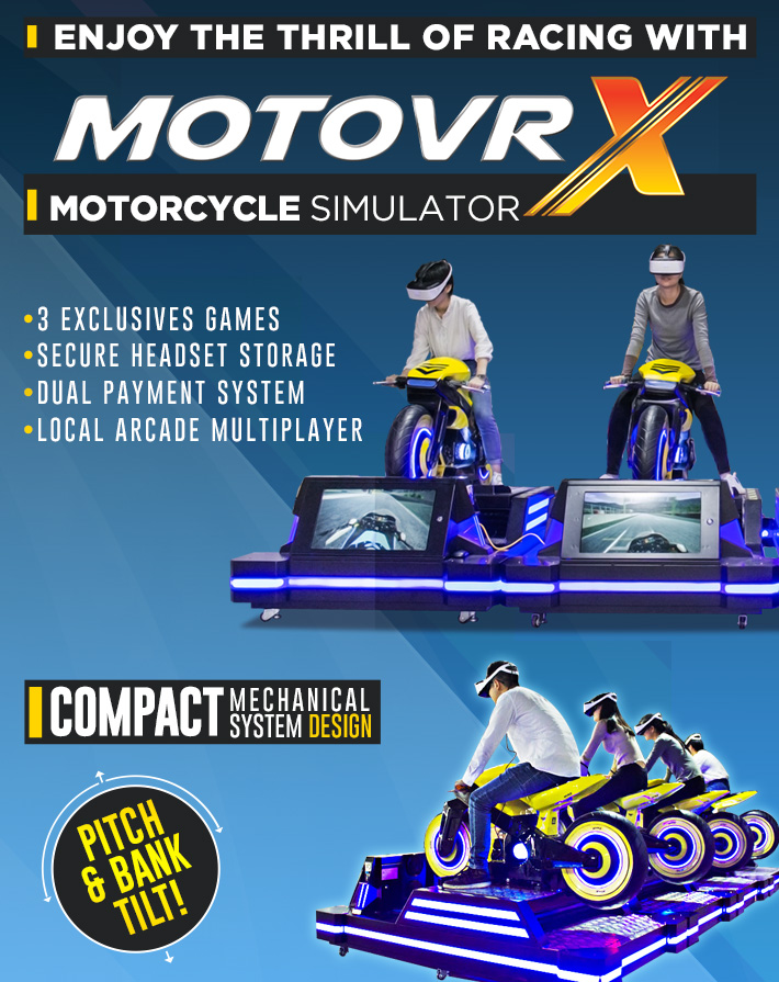 High Speed DDR3 8G Online VR Racing Games , Adults Black VR Motion Ride