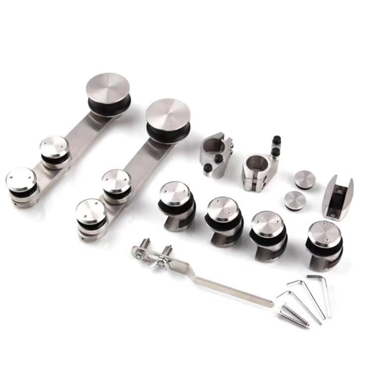 Round Shower Sliding Fitting Door Accessory Barn Door and Hardware Kit
