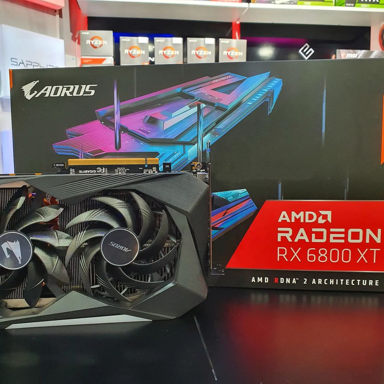 AMD Radeon RX 6800 XT MSI Video Card XFX GPU 256bit Sapphire 6800xt