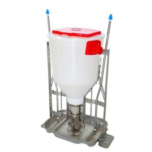China Husbandry Livestock Feeding Equipment Plastic Piglet Feed Trough 80L 100L wholesale