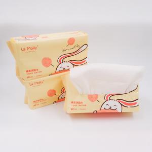 China Household 45gsm Disposable Cotton Face Towels wholesale