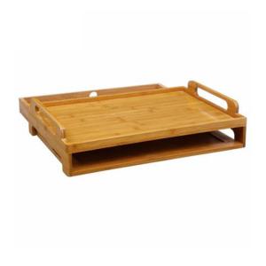China Eco Friendly Bamboo Wood Serving Tray Cutting Board Customized wholesale