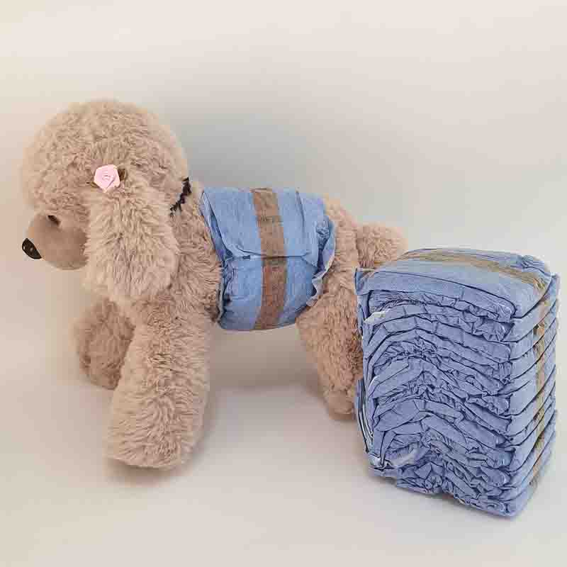 Male Puppy Training Absorbent Diaper Pads with SAP and Advantage of Humidity Indicator
