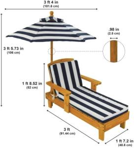 China Outdoor Patio Adjustable Wood Chaise Lounge Recliner | Textilene Lounge Chair | Reclining Lawn Chair for Lawn wholesale