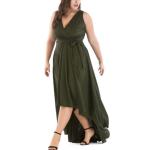 Wholesale sexy fat women dresses sleeveless long plus size dress