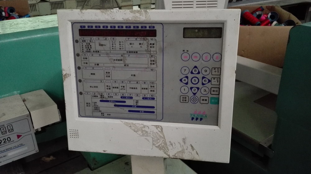 Refurbished / Used Tajima Embroidery Machine , Used Embroidery Sewing Machine For T Shirt