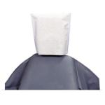 Medical Disposable White Tissue paper + PE film laminated Headrest Cover For