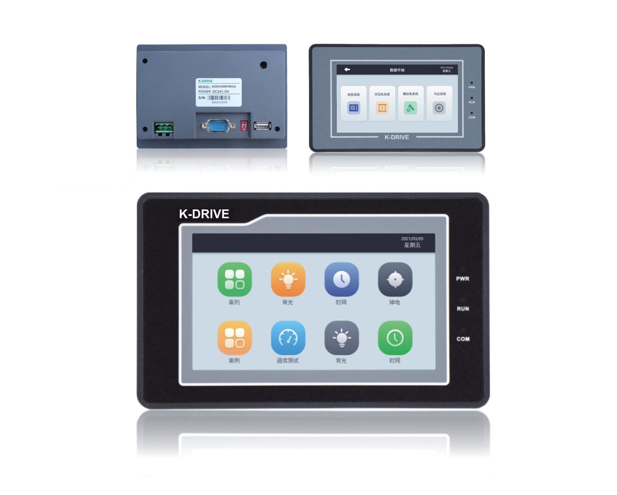 Embedded Computer HMI Touch Screen With PLC 10'' Industrial 480×272