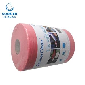 China Nonwoven Dry 125gsm Spunlace Cleaning Wipes For Industrial wholesale