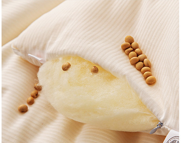 Silk Like Bacterioatatic Soybean Fiber Fabric High Grade For Bedding Pillow