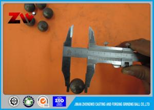 China Industrial High Performance forged grinding ball , ball mill grinding media wholesale