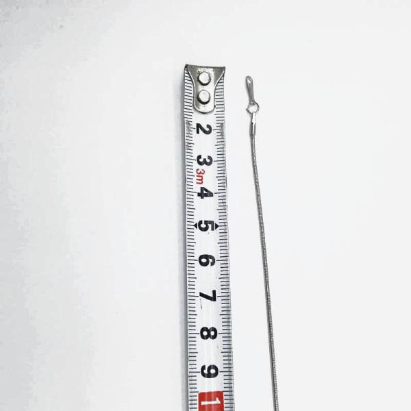 Wish Pearl Silver Plating Copper Snake Chain DIY Jewelry Necklace