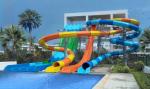 Kids Aqua Amusement Park Equipment Swimming Pool Fiberglass Water Slide