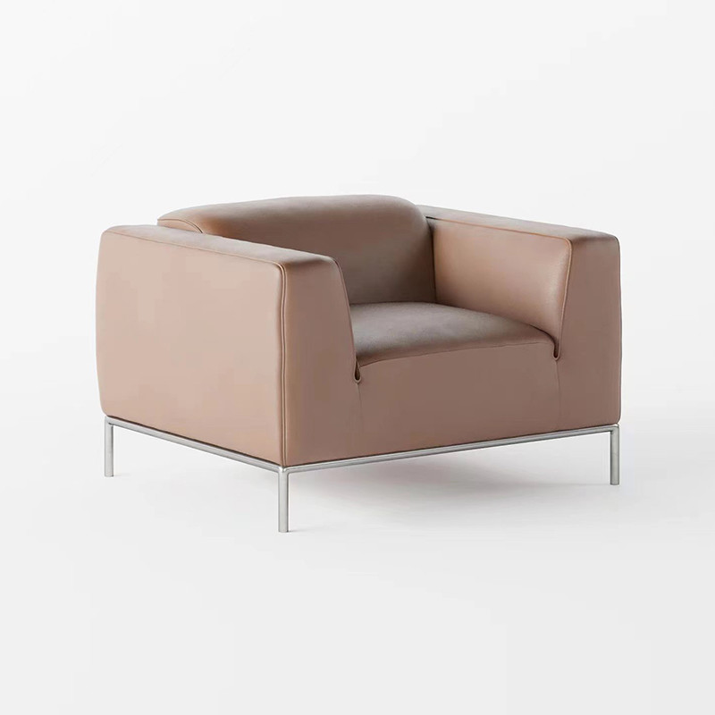 3-Seater Office Room Furniture Sofa Modern Synthetic Leather Sofa Set