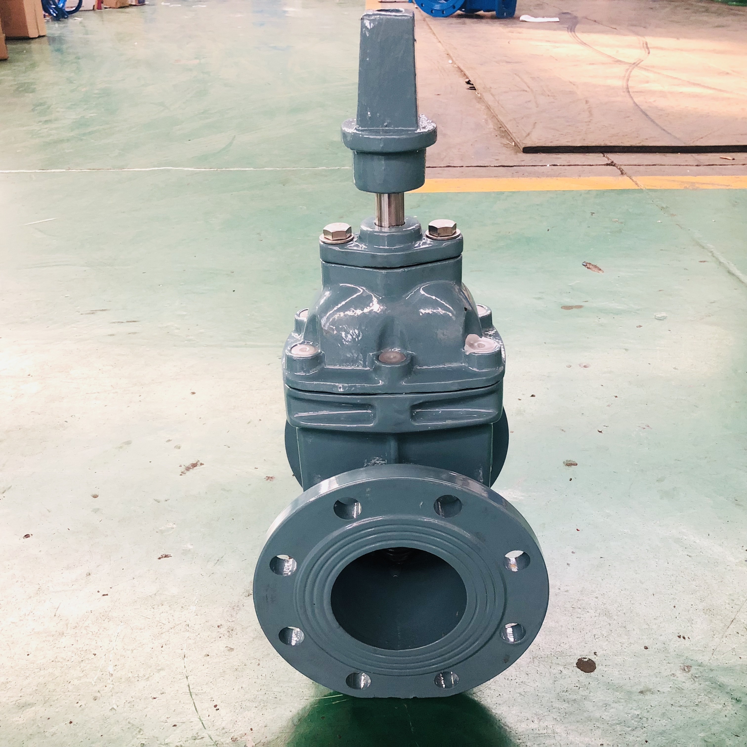 DIN Standard Underground Gate Valve Non Rising Stem Customized