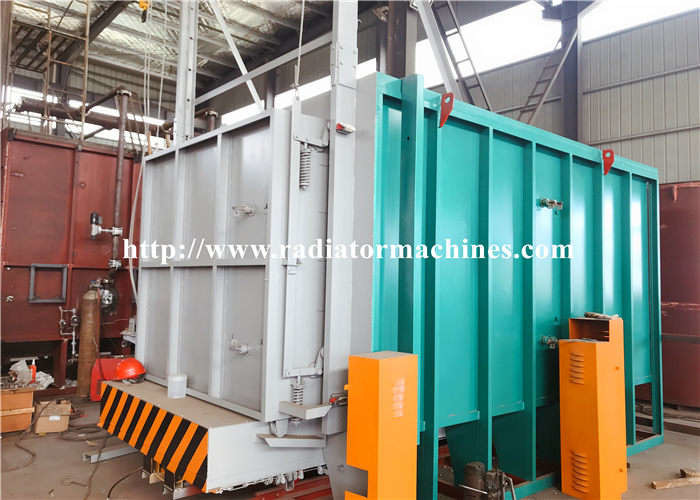 RT2Q-1840-9 Gas Fired Bogie / Car Hearth Furnace For Quenching Treatment
