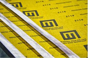 China Coated Abrasives Jumbo Rolls Aluminium Oxide Grain, Yellow Cloth Backing wholesale