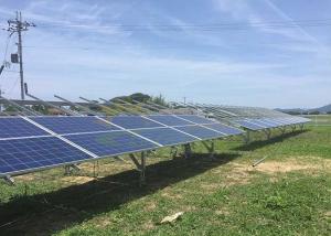 12 Years Warranty Adjustable Ground Mount Solar Rack AL6005-T5