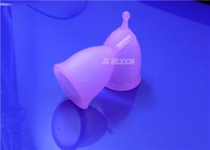 China LFGB Hypoallergenic Silicone Menstrual Cup 12 Hour Capacity Harmless wholesale