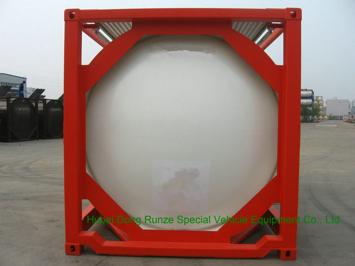 316 Stainless Steel 20 FT ISO Bulk Liquid Tank Container For Hazardous Liquids