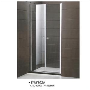 China Tempered Glass Pivot Door Shower Enclosures ，Bathroom Modern Shower Cubicles wholesale