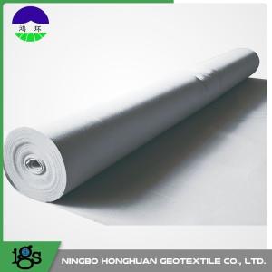 China PET / PP Filament Non Woven Geotextile Fabric 600GSM High Water Flow Rates wholesale